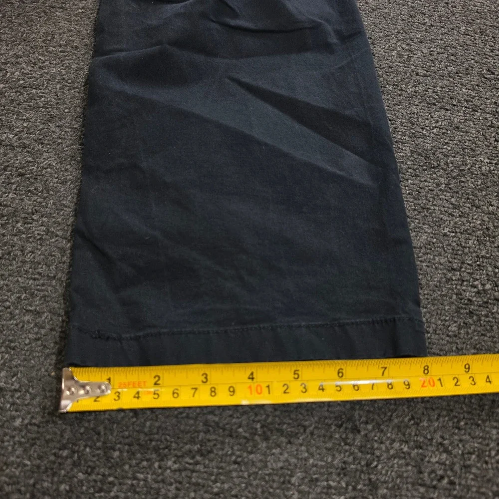 Vans Range Elastic Pants Mens Medium Black Relaxed Fit Chino Skateboard Skater